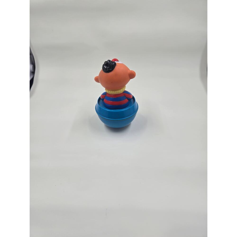 Vintage 1990 Illco Sesame Street Roly Poly Wobble Toys Ernie And Elmo Set - Picture 5 of 10